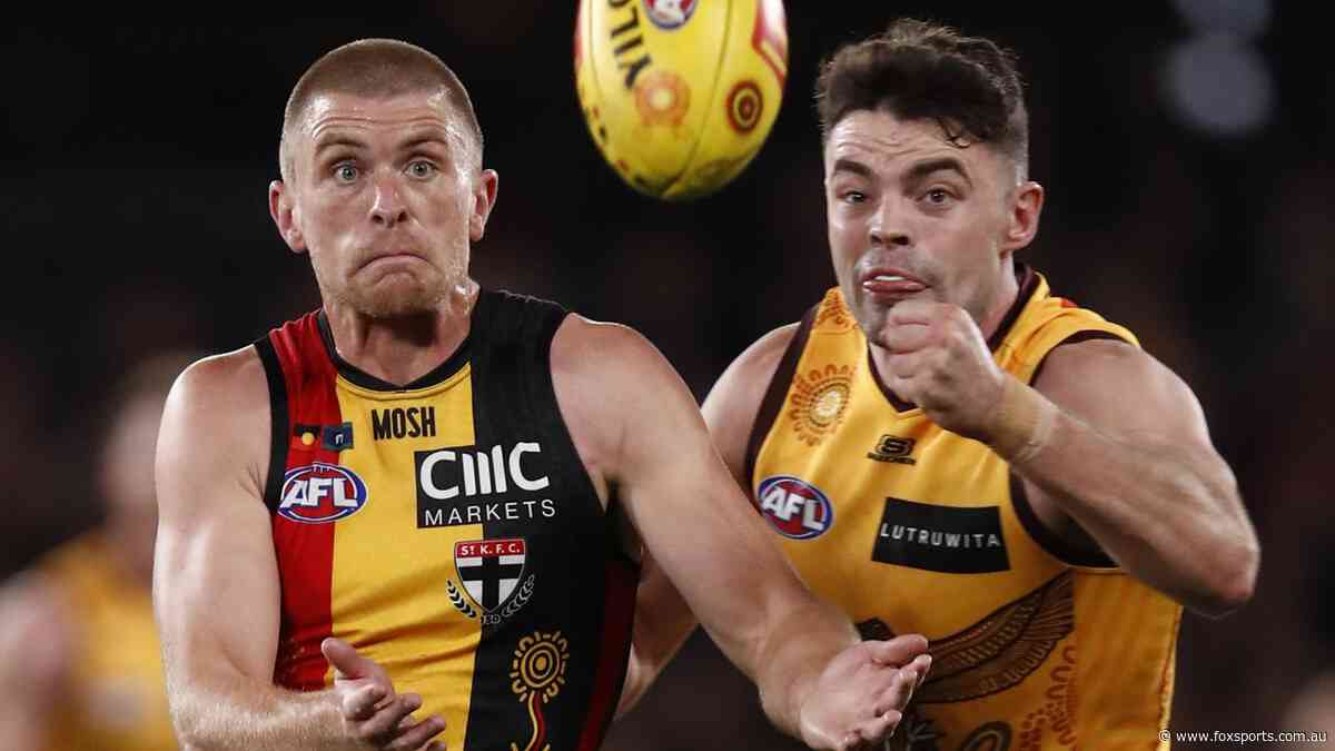 ‘On the canvas’: ‘Slow’ Saints running out of time in massive Hawks upset alert — LIVE AFL