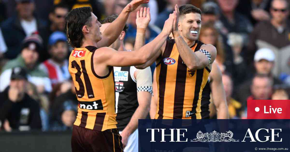 AFL 2024 round nine LIVE updates: Saints suffer shock loss as Hawks hold on; Dons, Giants face off at Marvel in Ward’s 300th game