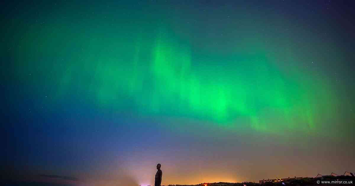 Northern Lights: UK in awe as thousands spot aurora borealis in night sky during rare solar storm