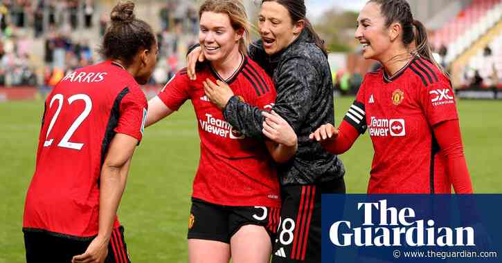 Manchester United’s Aoife Mannion: ‘Losing the final last year makes us so hungry’