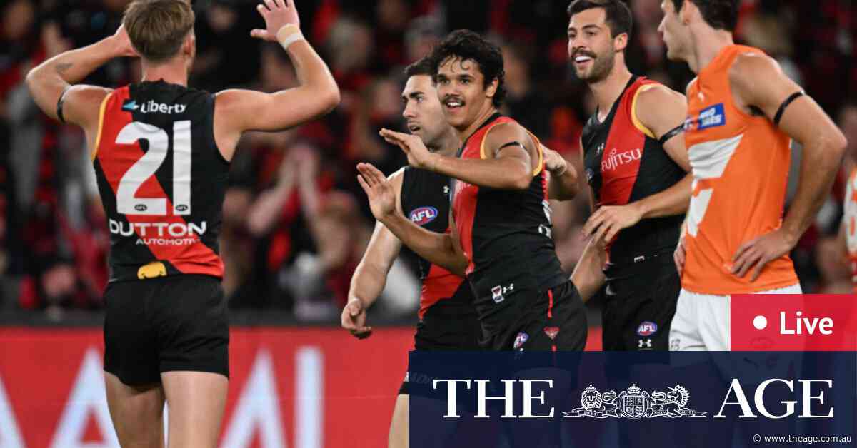 AFL 2024 round nine LIVE updates:  Albanese joins Hawks song as Dons try to mount comeback against Giants
