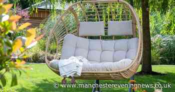 Dunelm slash £80 off 'dreamy' double hanging egg chair hailed 'best garden purchase of the year' by shoppers