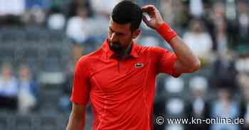 Djokovic mit Flasche am Kopf getroffen: Tennis-Star geht zu Boden