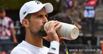 ATP-Masters Rom: Novak Djokovic gibt nach Trinkflaschen-Zwischenfall Entwarnung