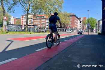 Wieso immer mehr Radwege in Münster rot werden