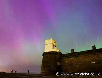 Readers share photographs of the northern lights in Wirral