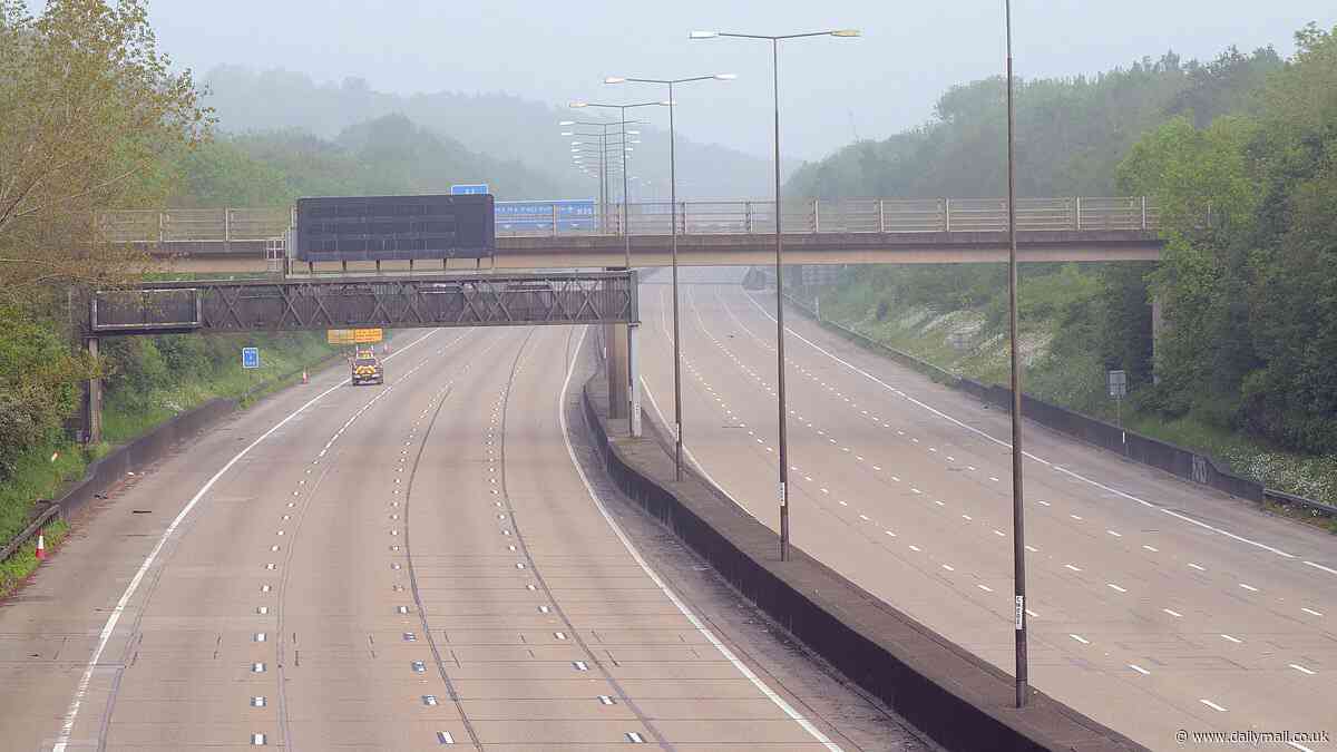 M25 closure: Britain's busiest motorway falls silent as drivers face 19-mile diversion plus £180 Ulez fines if they stray off route