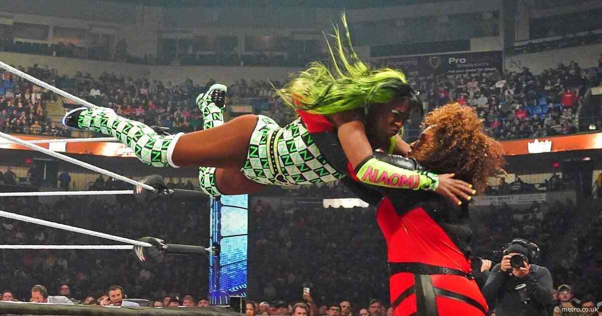 Top WWE superstar battles awkward wardrobe malfunction during SmackDown match