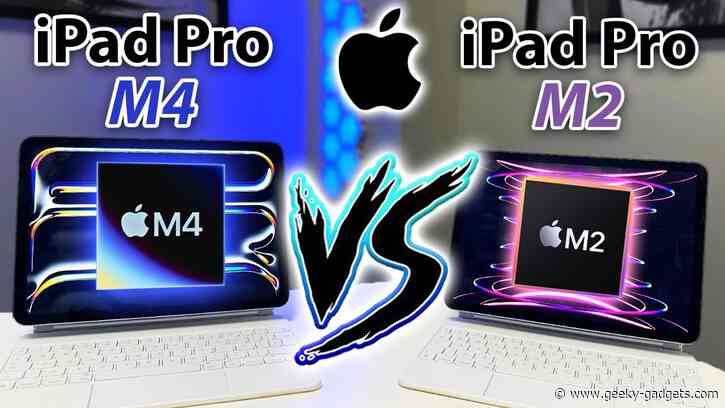 Apple M4 iPad Pro vs M2 iPad Air: Specs Compared