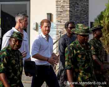 Prince Harry leaves Meghan in Abuja to visit hospital in 'unsafe' Nigerian territory