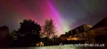 Northern Lights over Oxfordshire shown in amazing photos