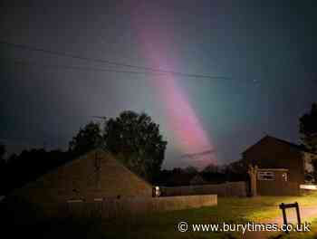 Residents capture stunning pictures of Northern Lights above Bury
