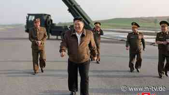 Artillerie auch für Russland?: Neuer Raketenwerfer begeistert Kim Jong Un