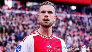 Jordan Henderson's 'Ajax future is DOUBT already, just four months after joining the Dutch giants… as the England international's nightmare season continues'