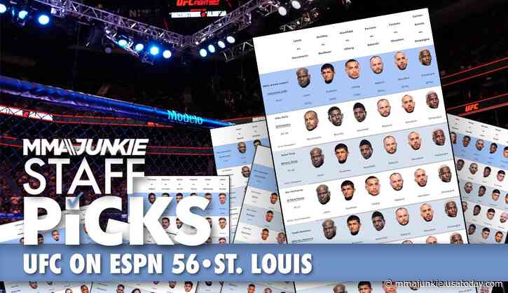 UFC on ESPN 56 predictions: Can Rodrigo Nascimento topple Derrick Lewis in St. Louis?