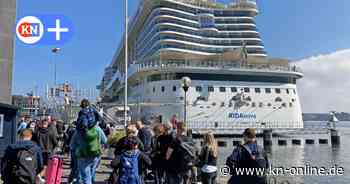 Erster Doppelanlauf in Kiel: Kreuzfahrtschiffe „Aidanova“ und „MSC Euribia“ im Seehafen zu Gast 