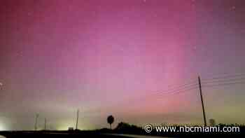 ‘Unbelievable!': Northern Lights seen in South Florida from ‘severe' solar storm