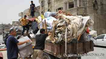 Nahost-Liveblog: ++ UNRWA sieht starke Fluchtbewegung aus Rafah ++