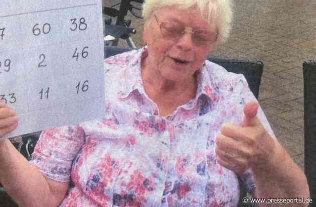 POL-GI: 85-jährige Annemarie Breidenbach aus Weimar vermisst