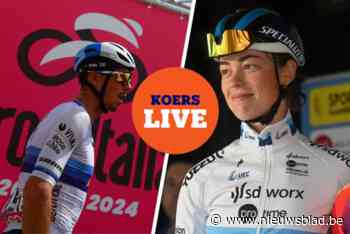 LIVE KOERS. Christophe Laporte niet meer van start in de Giro, Europees kampioene Mischa Bredewold wint voor tweede dag op rij in Ronde van Baskenland voor vrouwen