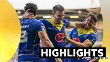 Warrington survive comeback to beat Hull KR
