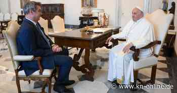 Markus Söder trifft den Papst - zweiter Tag seiner Italien-Reise