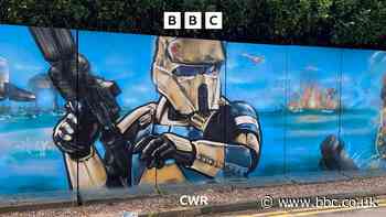 Nuneaton's Star Wars mural