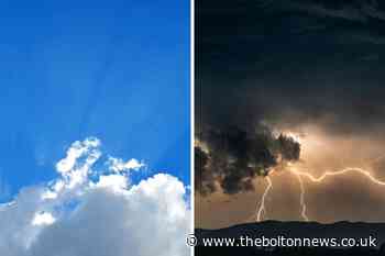 Bolton: Met Office issues yellow weather warning for thunder