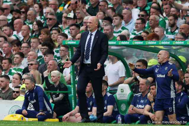 De titel lijkt verloren: Philippe Clement verliest met Rangers tegen Celtic en heeft nu echt een mirakel nodig