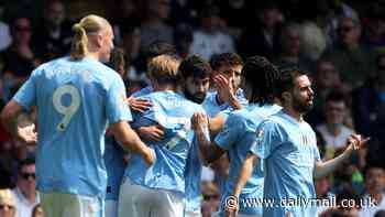 Fulham 0-4 Man City - Premier League RECAP: Josko Gvardiol scores a brace - and turns down taking a penalty for his HAT-TRICK - as visitors run riot while regaining top spot in the table