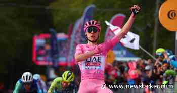 Pogacar sprint na zware Giro-rit met speels gemak naar derde zege, Arensman doet goede zaak