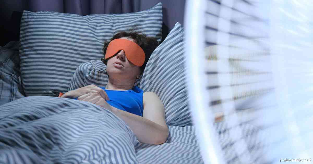 Experts warn of 'unwanted' side effects of sleeping with a fan - how to prevent them
