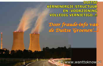 Duitse Groenen: fraude met kerncentrale-data..!