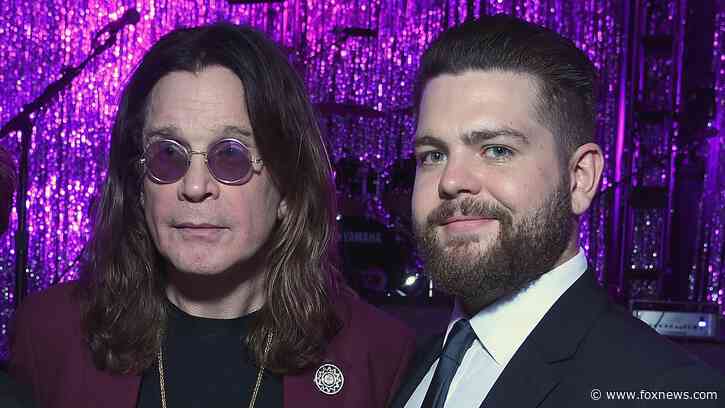 Ozzy Osbourne's son Jack says rock star's 'blue-collar' work ethic led to smashing success