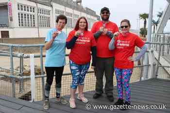 St Helena Hospice pier to pier walk back this weekend