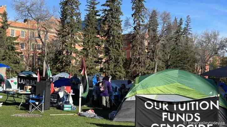 Edmonton police clear pro-Palestinian encampment at University of Alberta