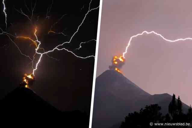 Wandelaarster filmt adembenemende vulkanische bliksemschichten: “Het voelde alsof mijn hart uit mijn borstkas sprong”
