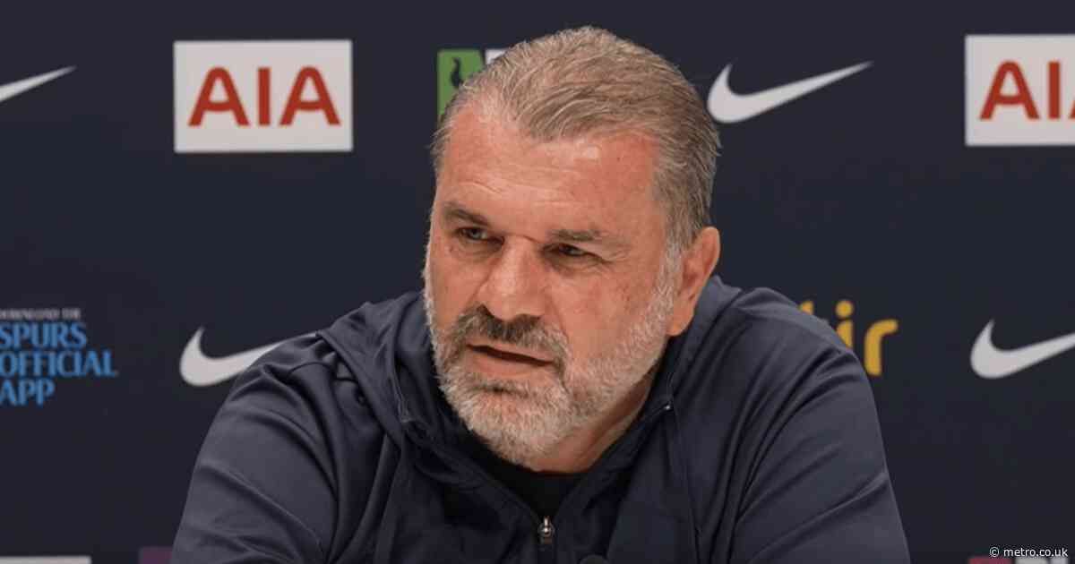 Ange Postecoglou sends warning to Manchester City as Arsenal hope for huge title favour from rivals Tottenham