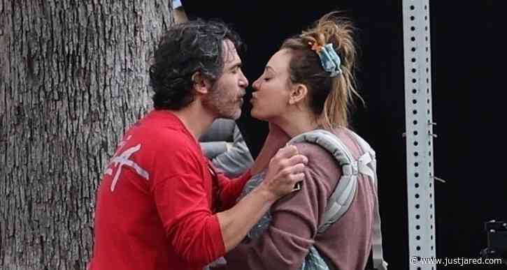 Kaley Cuoco & Chris Messina Share a Kiss While Filming 'Based on a True Story' Season Two
