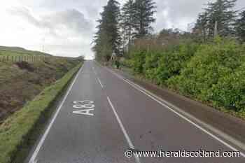 Motorcyclist dies in serious crash on A83 near Clachan in Argyll