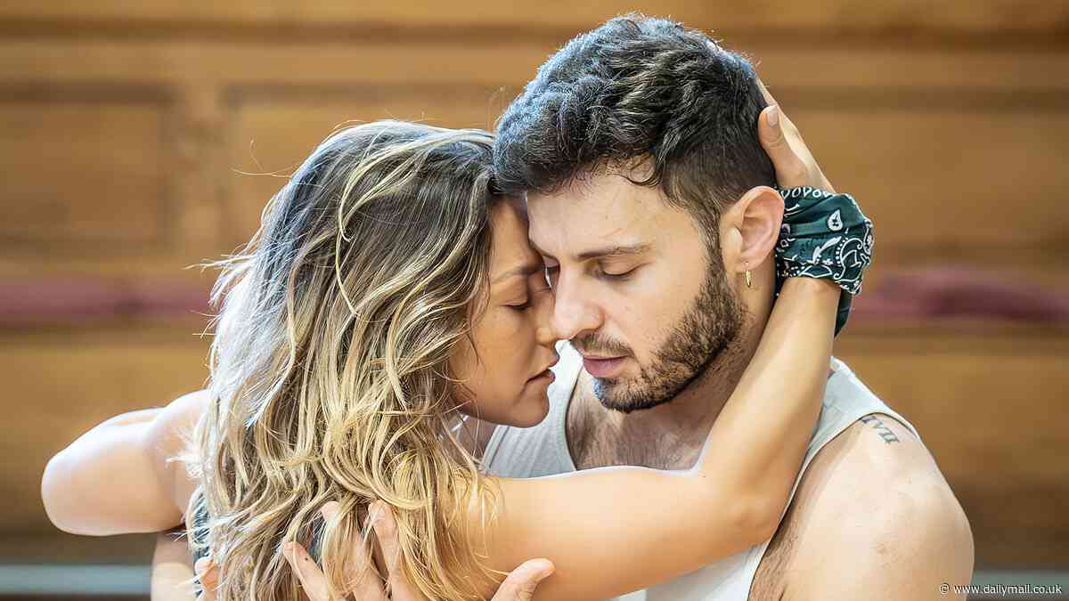 Strictly stars Jowita Przystal and Vito Coppola 'spark romance rumours' as the pair 'grow close' during rehearsals for hit show's spinoff tour