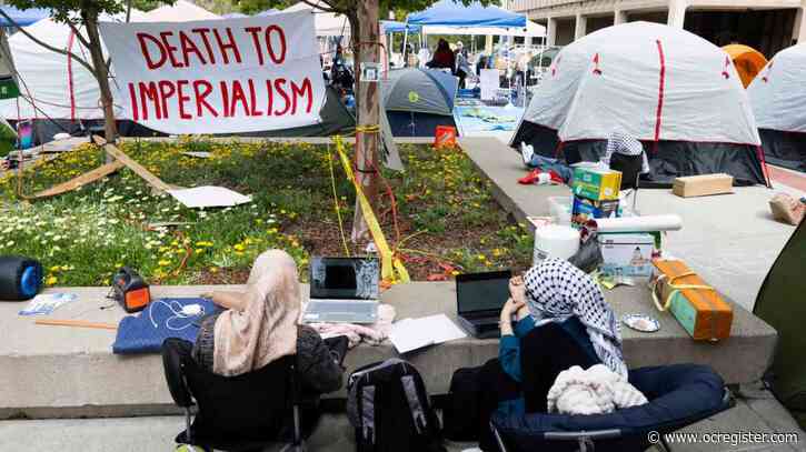 Person arrested, removed from pro-Palestinian encampment at UC Irvine
