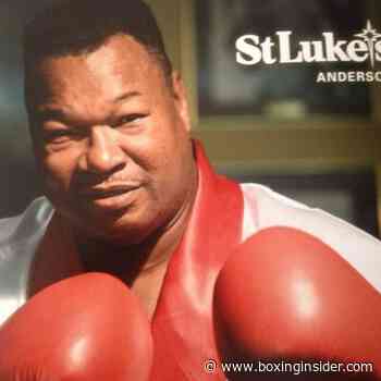 LARRY HOLMES AT THE MAY 11 SHOW AT THE TROPICANA