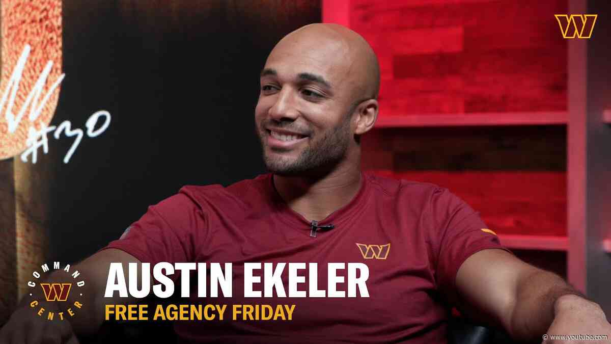 Austin Ekeler is a "QB's Best Friend" | Free Agency Friday | Command Center