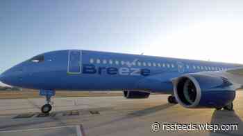 Breeze Airways adds 2 new routes out of Tampa starting at $49
