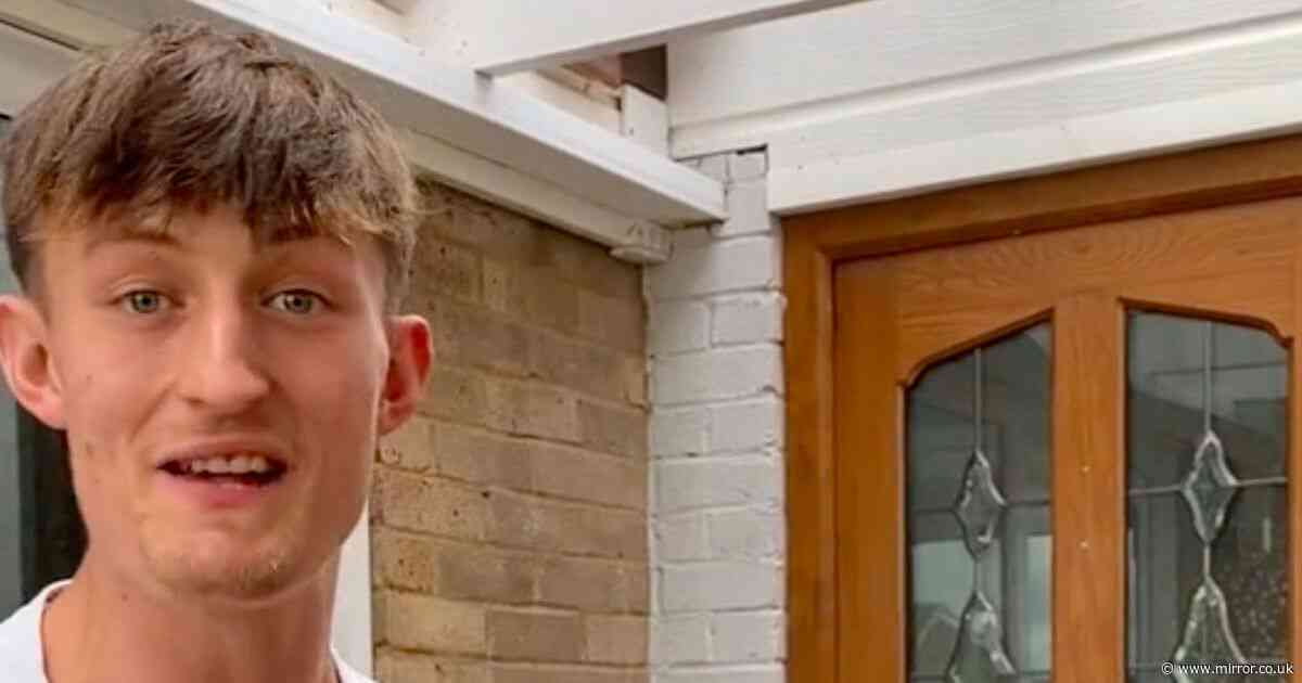 Man, 21, builds his own home in parents' garage for just £15,000 for tragic reason