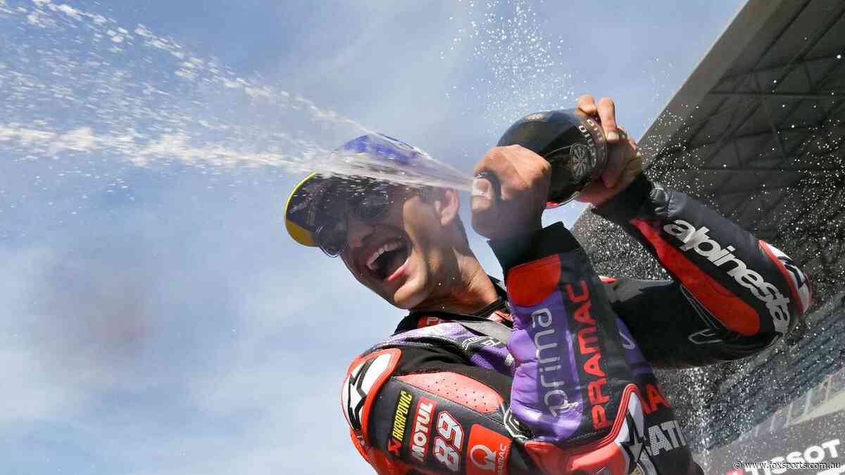 Reigning champ’s disaster; star’s epic charge in wild MotoGP sprint