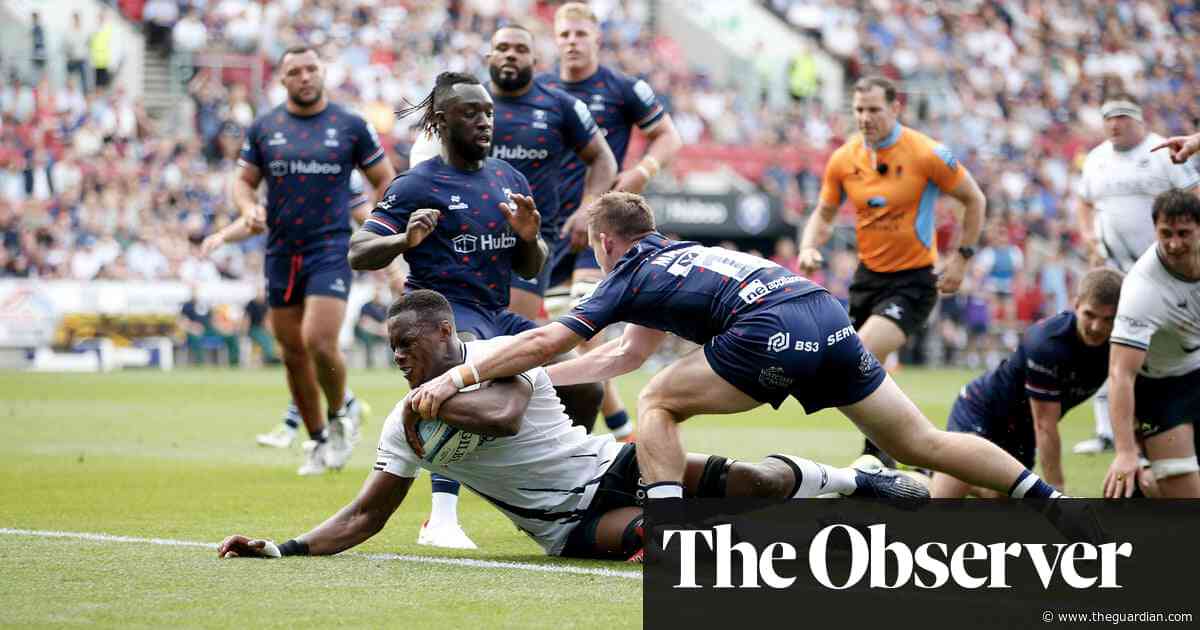 Maro Itoje double leads Saracens to commanding win over battling Bristol