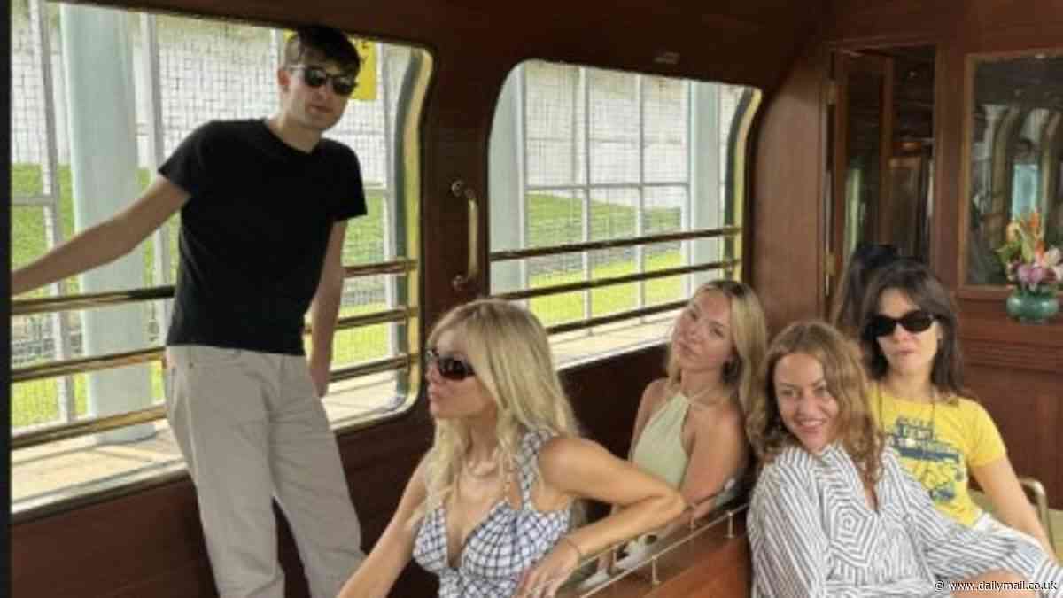 EMILY PRESCOTT: Posse of celebrities including Poppy Delevingne and Lila Moss head to Singapore and Malaysia to save the tigers for charity... on a £4,000 train to stay at a five-star resort and £1,000-a-night hotel