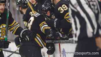 Brad Marchand injury: Bruins captain day-to-day after controversial Game 3 hit from Panthers' Sam Bennett